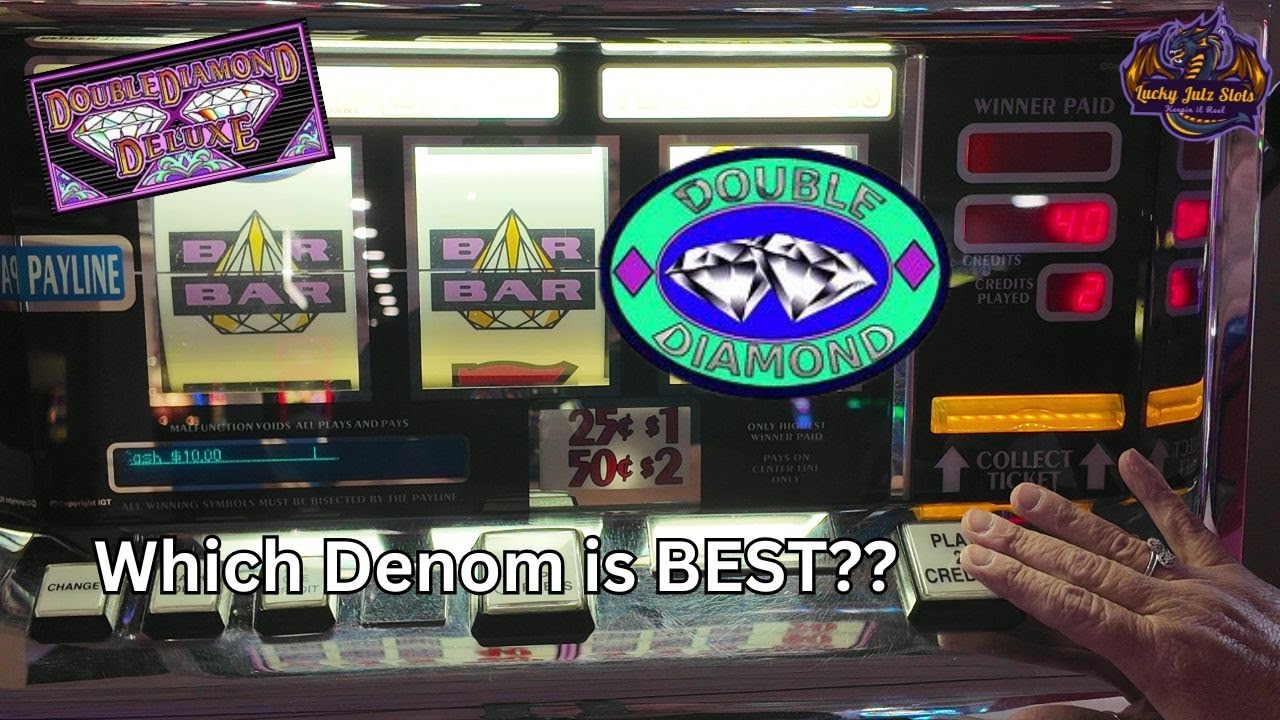 Denomination Faceoff - Double Diamond Deluxe for Big Wins!