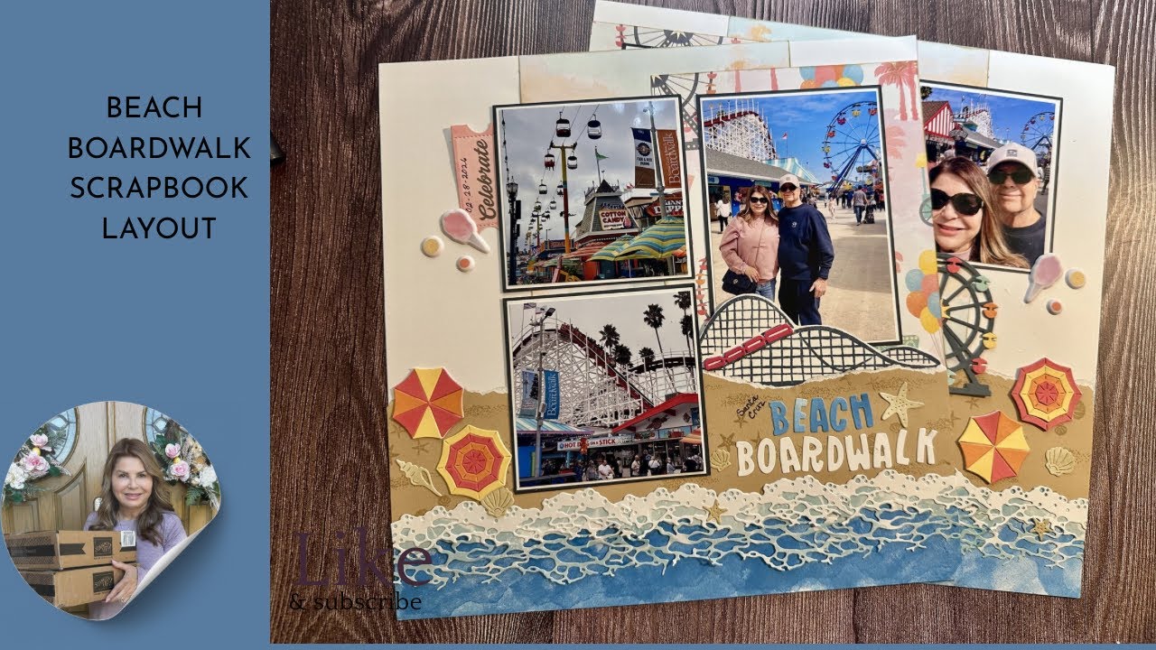 Beach boardwalk Layout