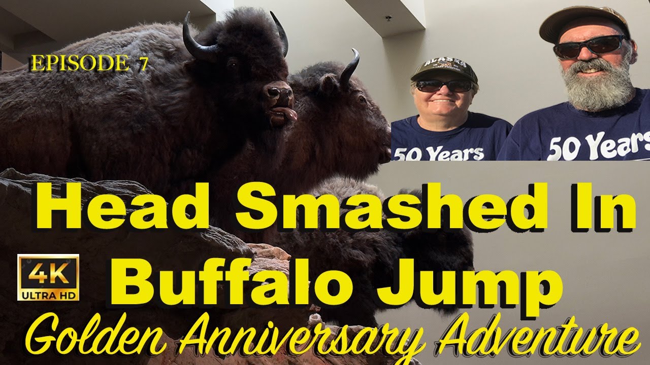 Ep 7 Canada Alberta Blackfoot Bison Buffalo Jump On The Road To Alaska 2.0