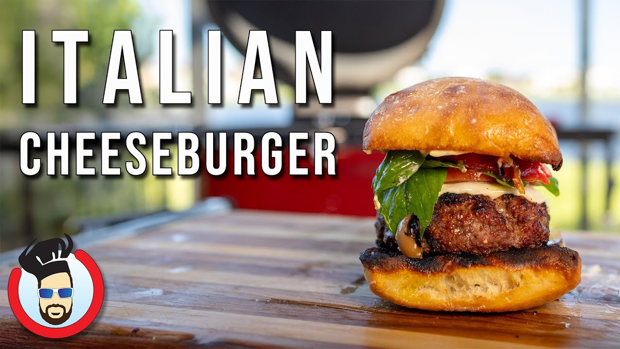 Dad's Italian Style Cheeseburgers on the Kamado Joe will change how you make burgers FOREVER!