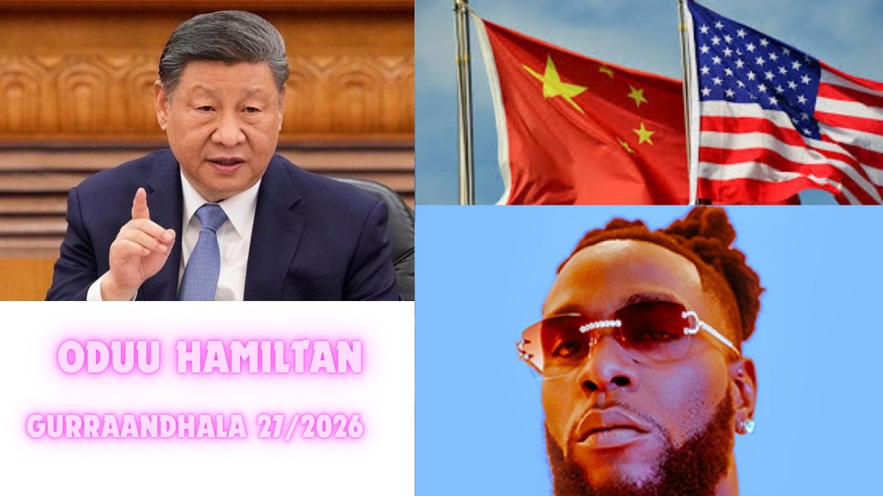 Oduu Hamiltan Gurraandhala  27/2026
