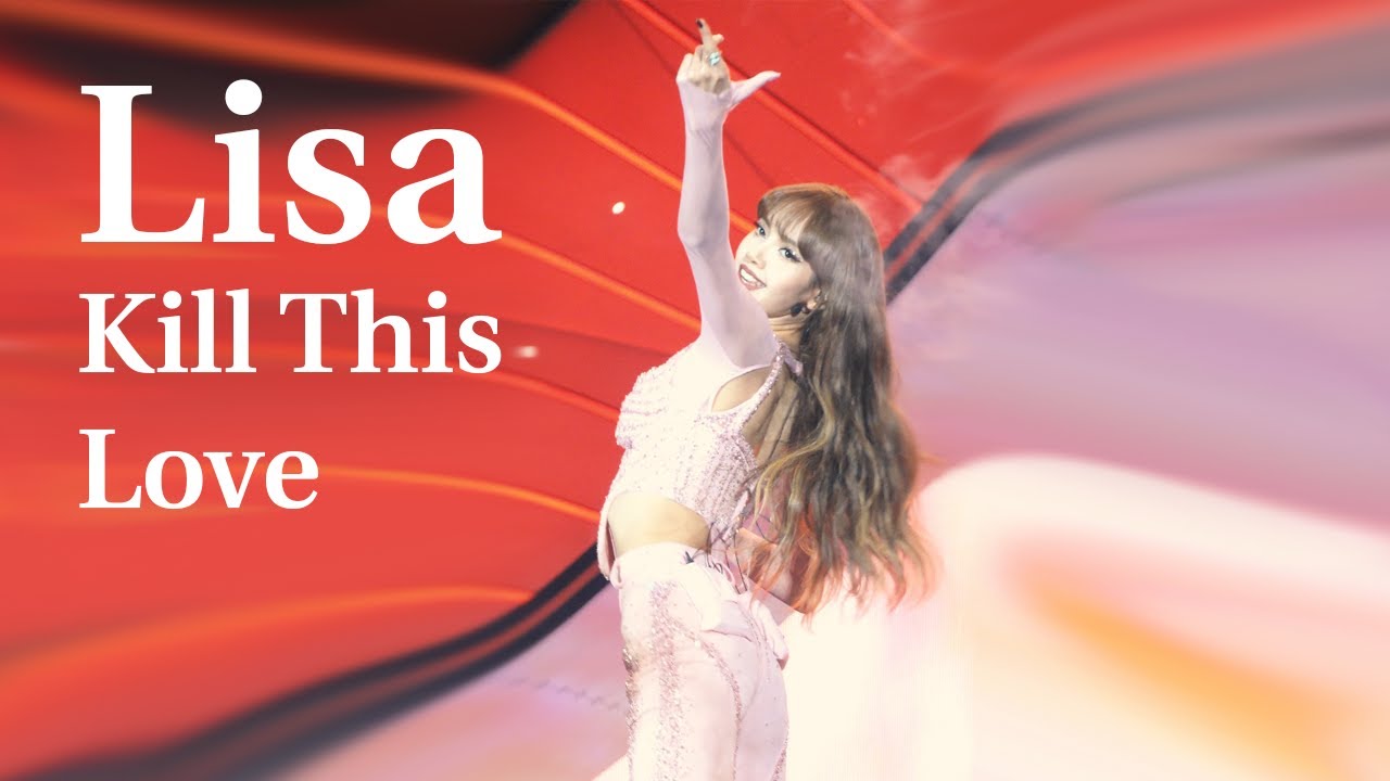 230422 BLACKPINK Lisa - Kill This Love Fancam Coachella Weekend 2