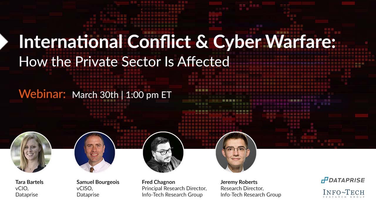 International Conflict & Cyber Warfare: How the Private Sector Is Affected