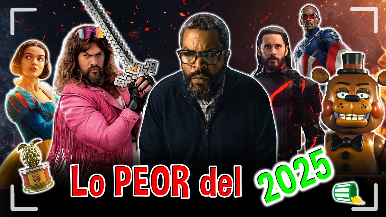 Top 20 Peores Películas del 2025: Las Más Decepcionantes del Año