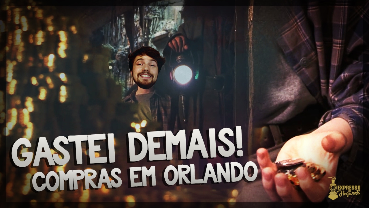 GASTEI DEMAIS! TODAS AS MINHAS COMPRAS DE HARRY POTTER EM ORLANDO