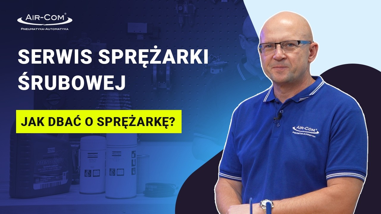 Konserwacja sprężarki śrubowej - co wymieniać i jak często?