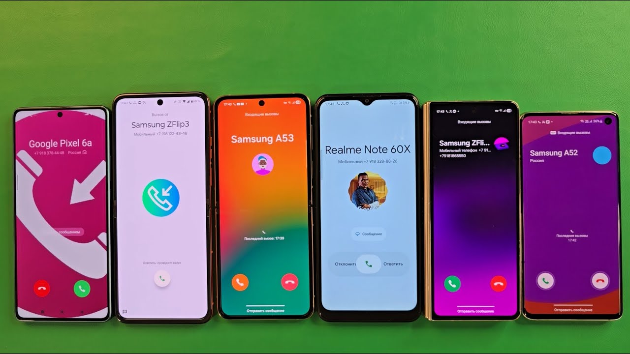 Guess Who Incoming call TCL 30b Samsung Fold4 Samsung S10 Motorolla Razr 50 Poco F5 Samsung Flip4