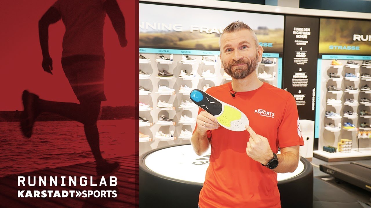 Wie sinnvoll sind Einlegesohlen beim Laufen? I Karstadt Sports Running Lab