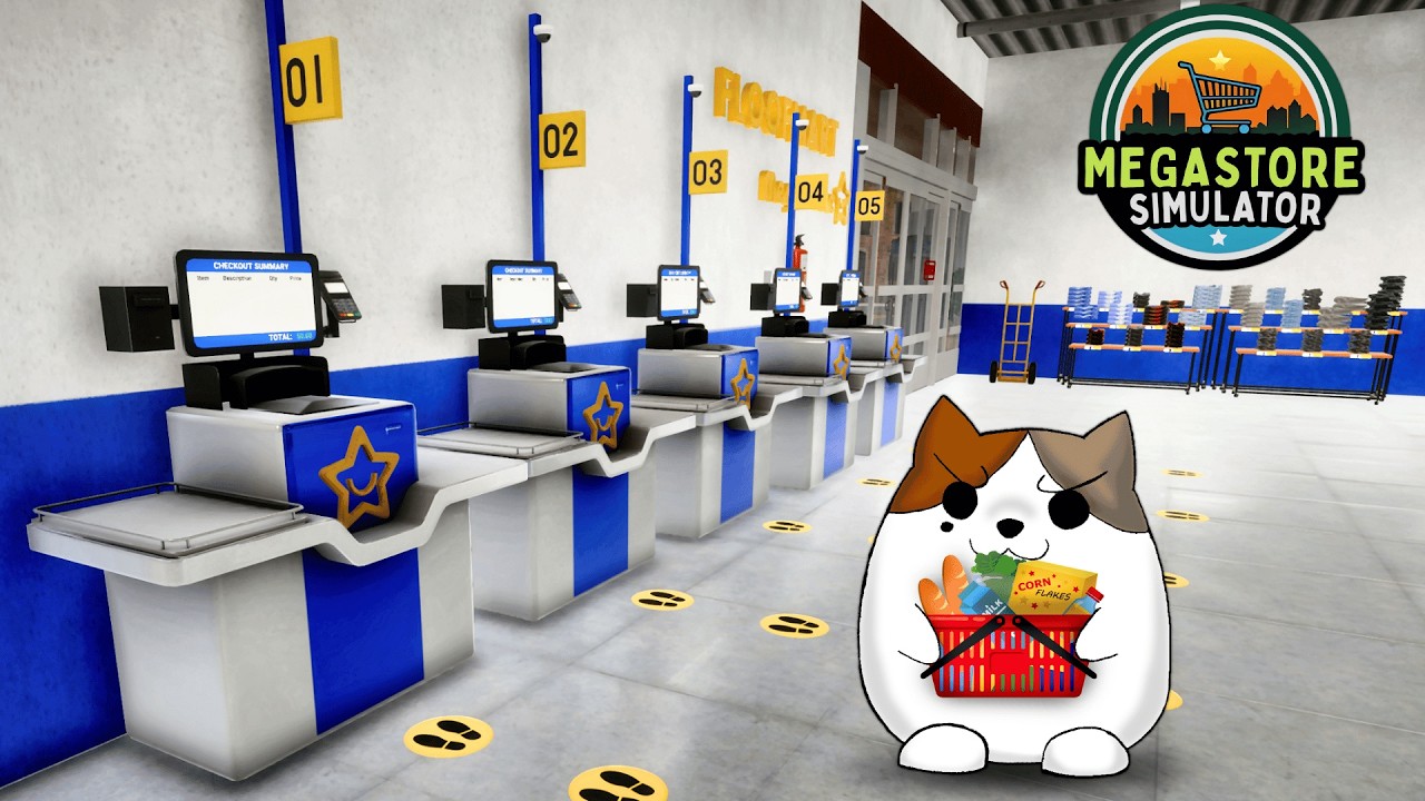 Unlocking the Second Floor in Megastore Simulator! | New Department Store Sim! Ep 5