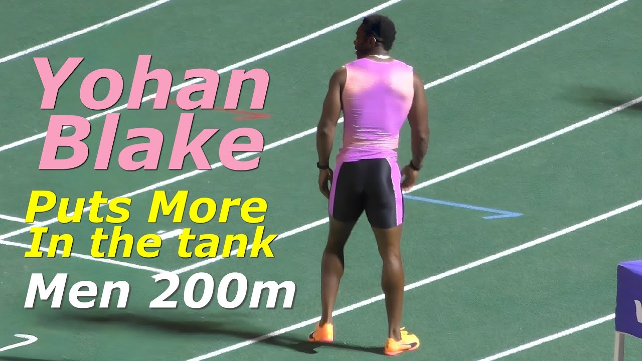 Undeterred Yohan Blake Rounding into Form With Strong 200m Run Following Stellar Miami Performance