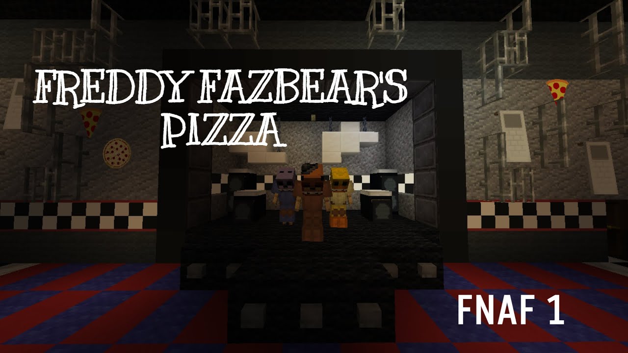 Minecraft Project: FNAF 1 - map showcase