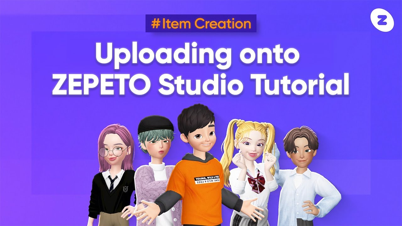 [ZEPETO] #ItemCreation Uploading onto ZEPETO Studio Tutorial