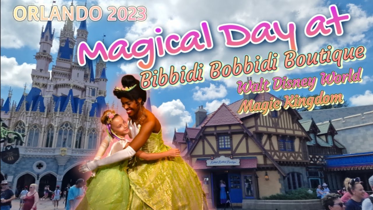 WDW Bibbidi Bobbidi Boutique or not? Magic Kingdom Disney World Orlando Florida 2023 | #travelvlog