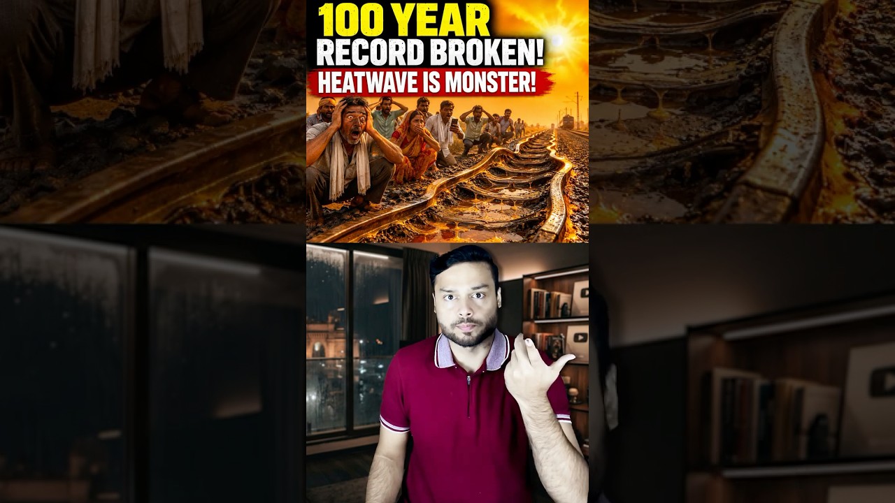 100 Year Heat RECORD Broke Today! Europe&rsquo;s Crazy Heatwave! Indians React #shorts