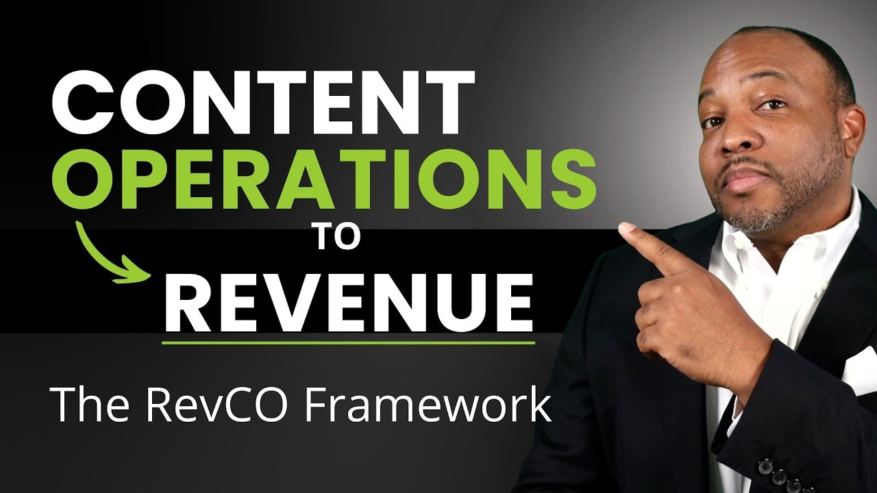 How to tie Content to Revenue and prove content marketing value [RevCO Framework]