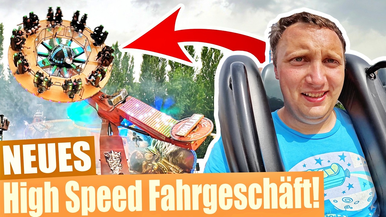 Ich teste den NEUSTEN THRILLRIDE in Deutschland! 🔥
