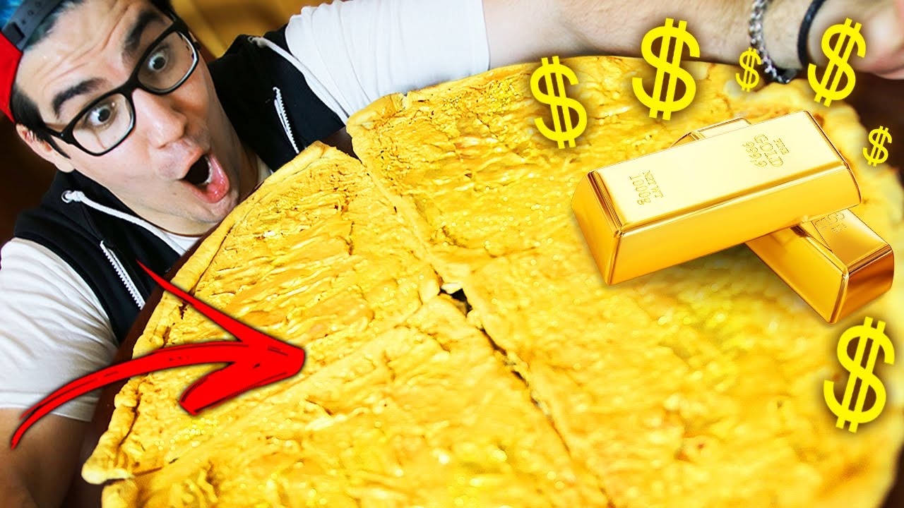 A FAMOSA PIZZA GIGANTE DE OURO ( RECEITA SECRETA )