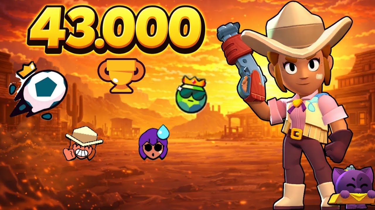 43.000 Kupa Oldum🏆-Brawl Stars 