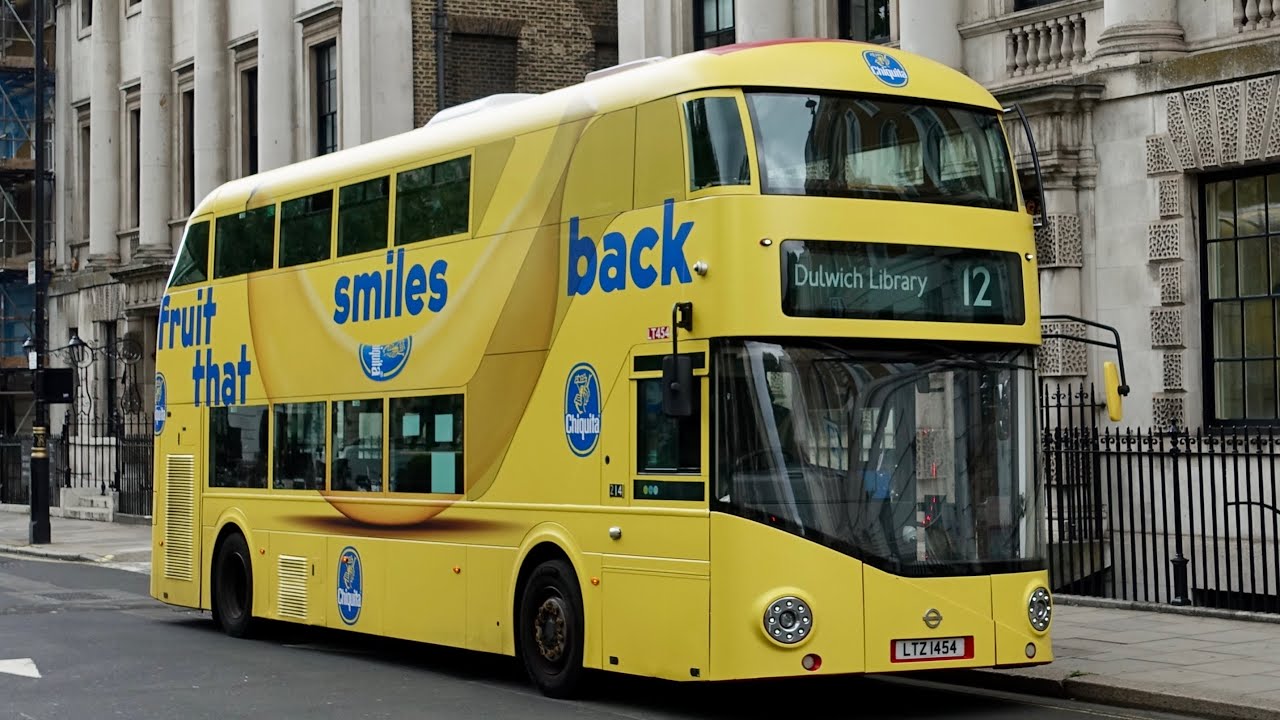 London Bus Route 12 - Dulwich Library to Oxford Circus - Subtitles