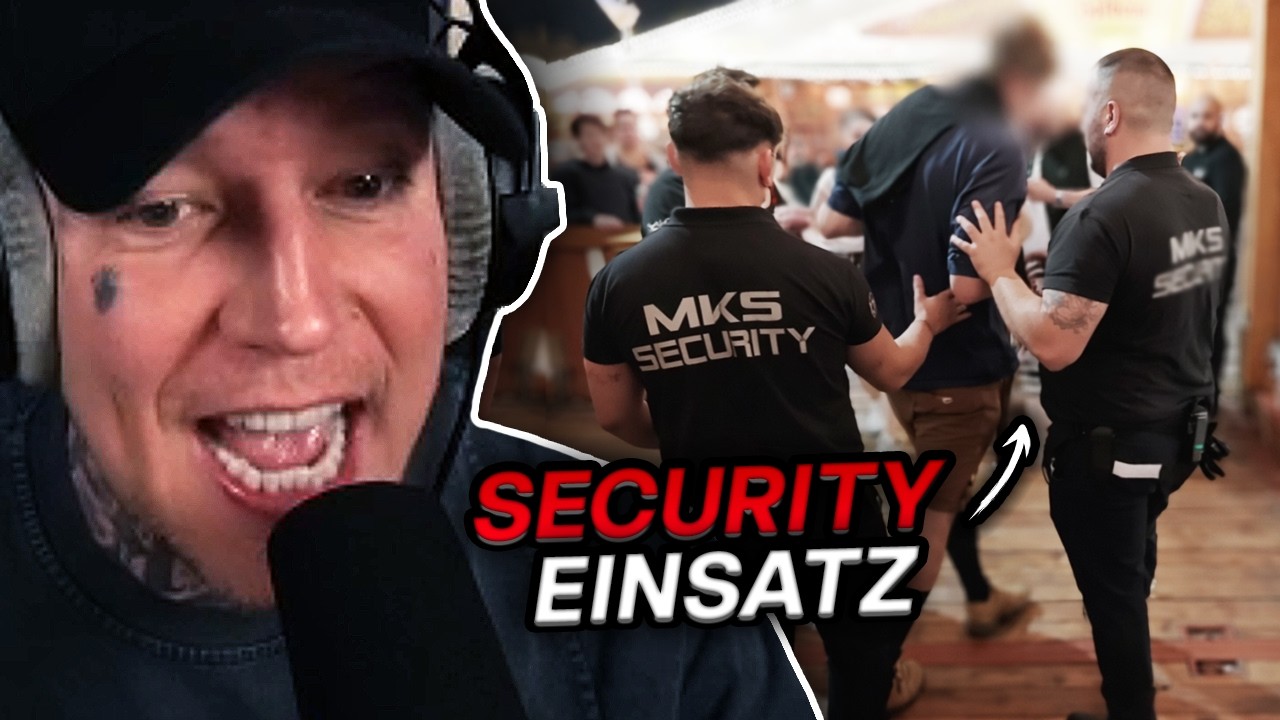 SECURITY im EINSATZ! 😱 STRESS mit PARTYGÄSTEN?! 😳🚨 | MontanaBlack Reaktion