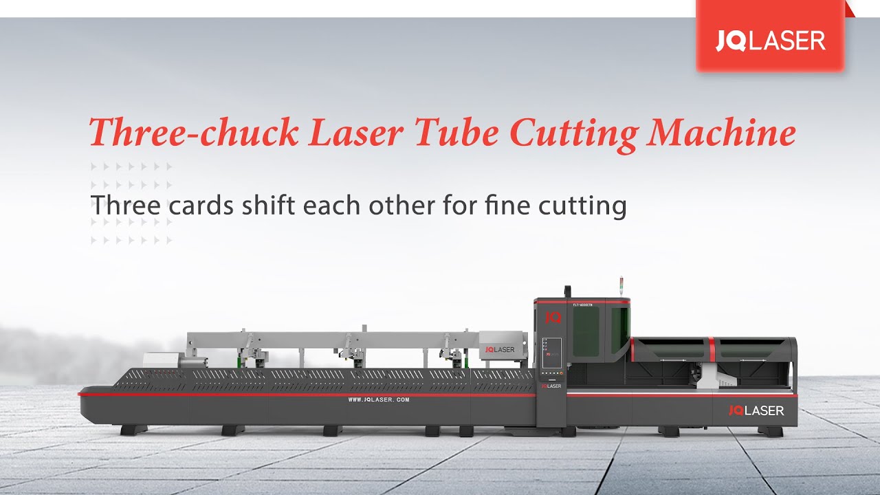 Three-chuck Laser Tube Cutting Machine-6035ETN
