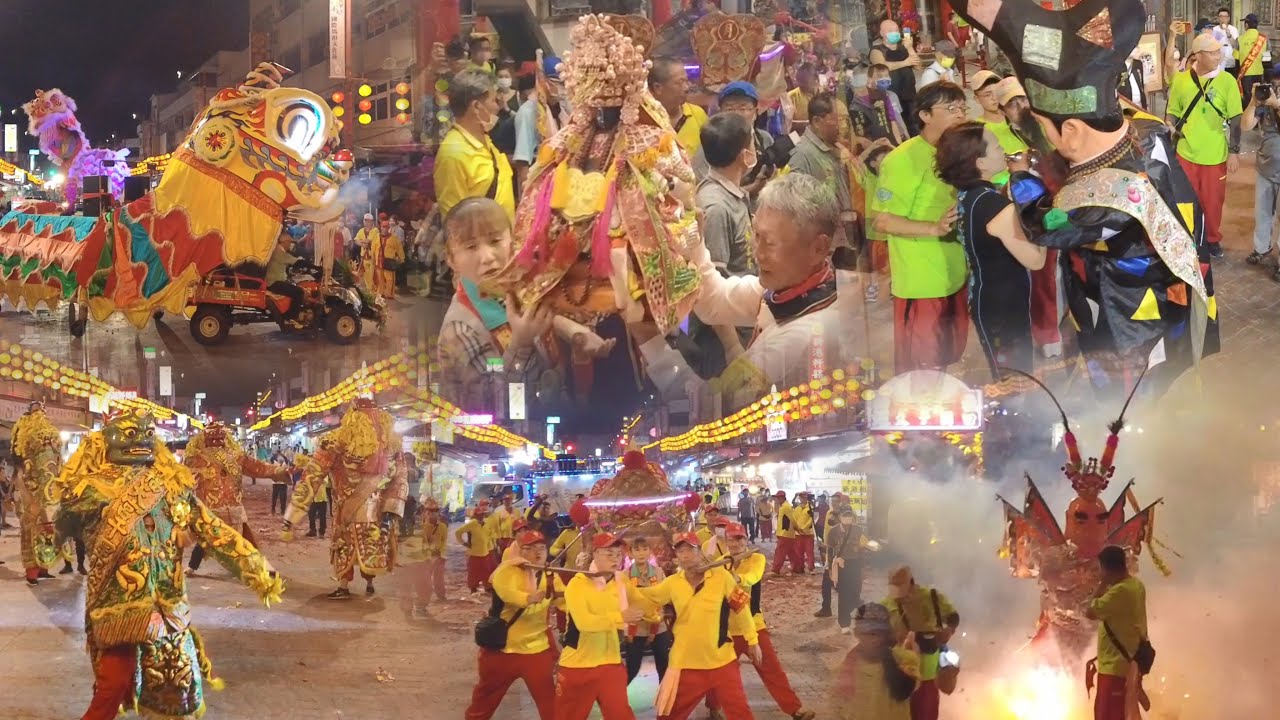 「西螺福天宮」社口媽百年香路往「朴子配天宮」謁祖進香駐駕「新港奉天宮」