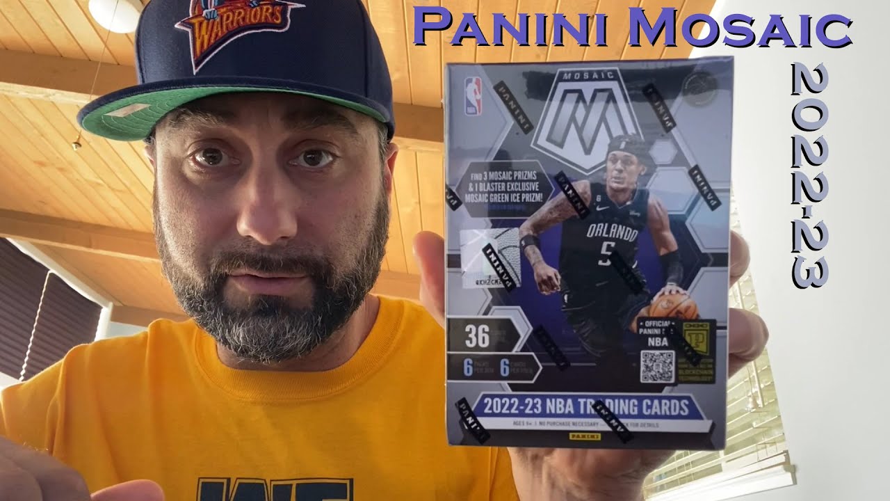 Dad Unboxes 2022-23 PANINI MOSAIC Basketball Cards