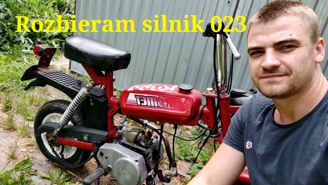 Rozbieram silnik 023 od mojej motorynki Romet Pony M2