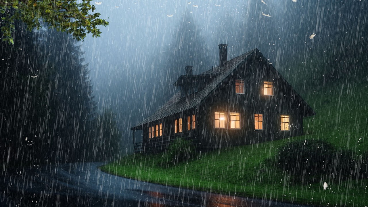 Pluie pour Dormir – Bruit de Pluie Relaxante en Forêt Tropicale pour Réduire le Stress et l’Anxiété
