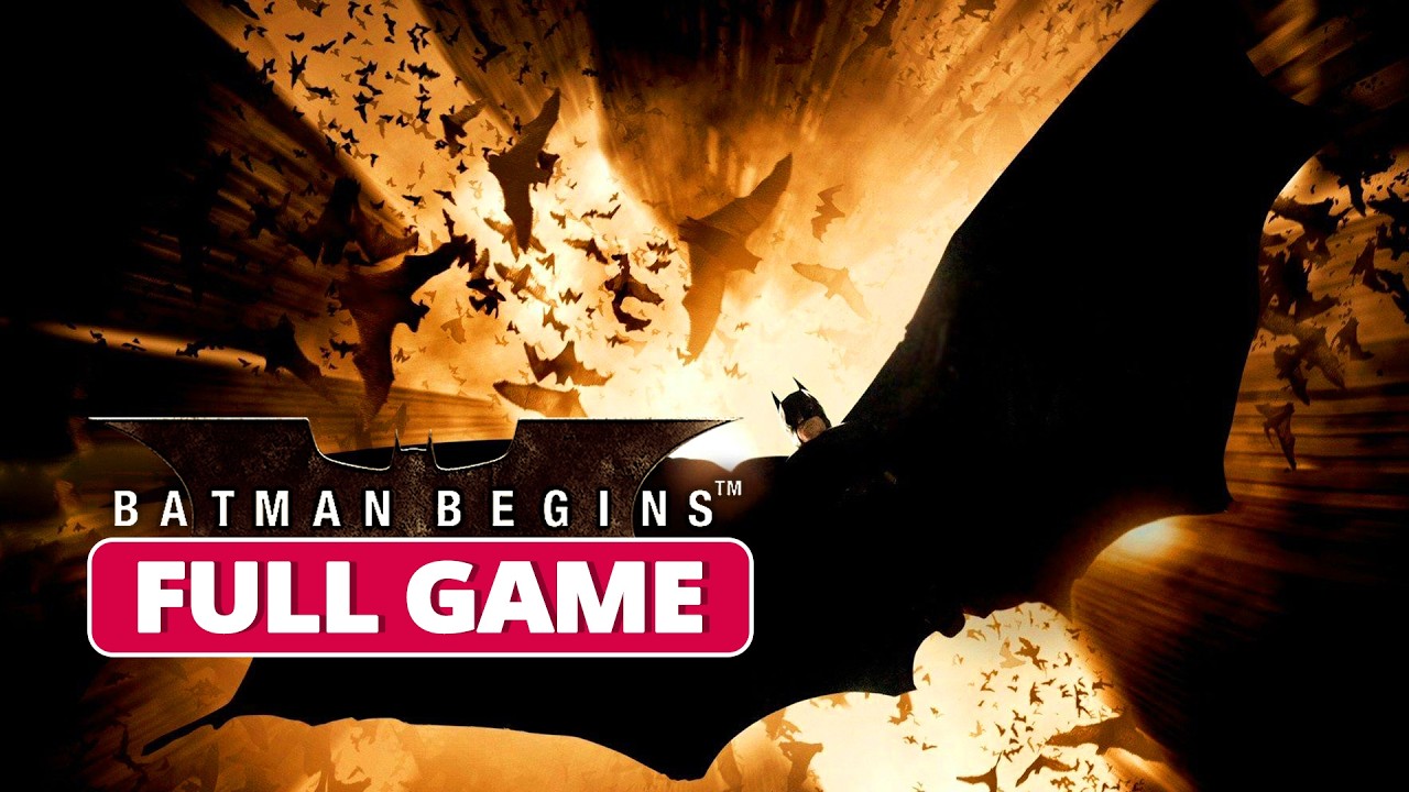 Batman Begins | Full Gameplay Walkthrough (Xbox HD) No Commentary