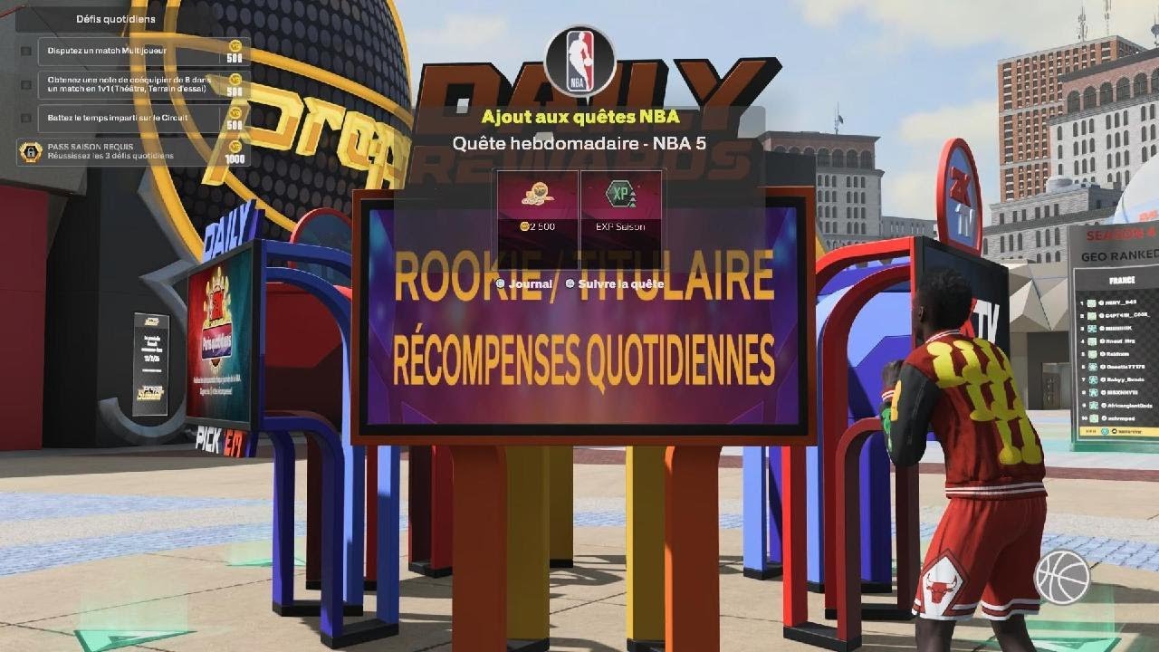 NBA 2K26 PS5 MyCAREER + MyTEAM bonus du 02/02/2026