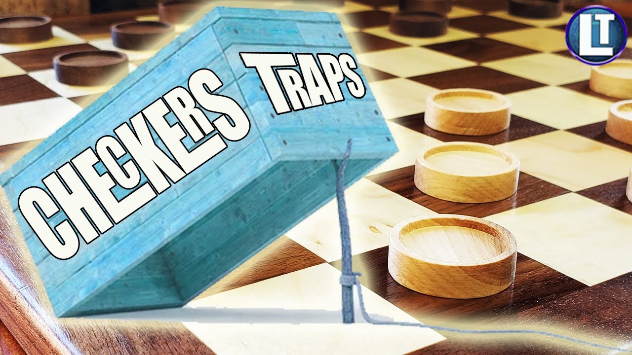 How to Win At CHECKERS / Let's Set Some TRAPS!