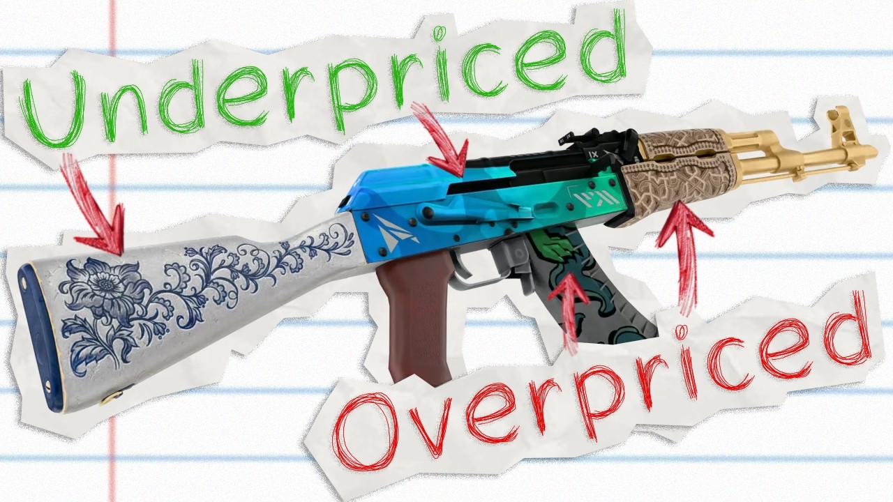 The Most Overpriced & Underpriced Skin for EVERY CS2 Weapon
