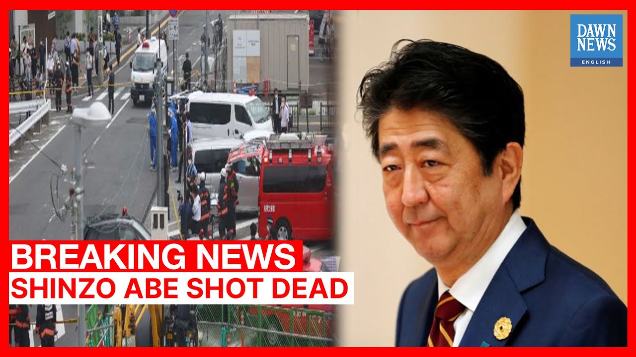 Former Japanese PM Shinzo Abe Assassinated | Breaking | Dawn News English