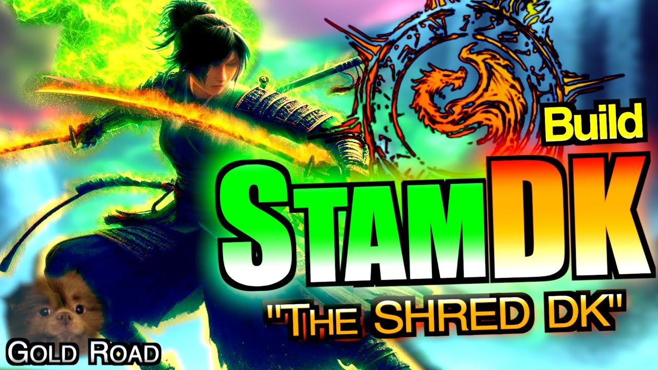 ESO PvP: StamDK EASY High Armor SHRED 15k+ и 7k+ W/S Dmg Build Tutorial | Gold Road 