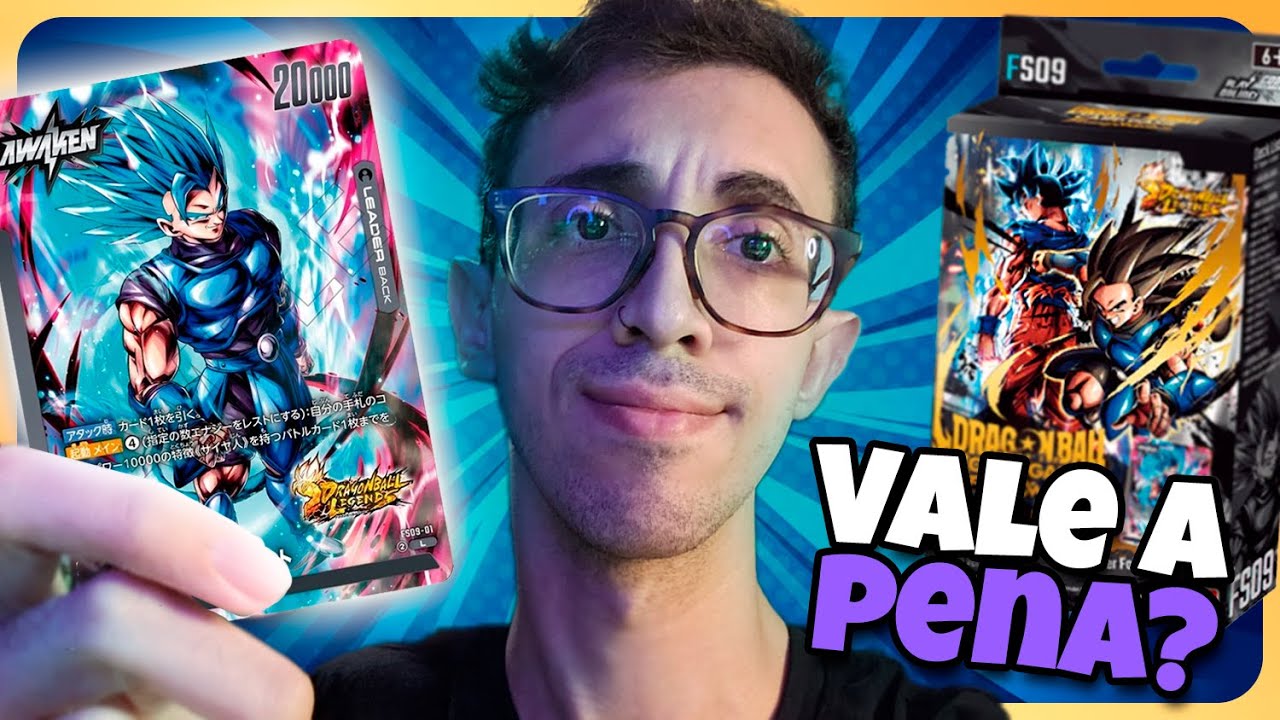 Voc&ecirc; PRECISA ver esse Deck! Unbox FS09 - Shallot | Dragon Ball Fusion World!