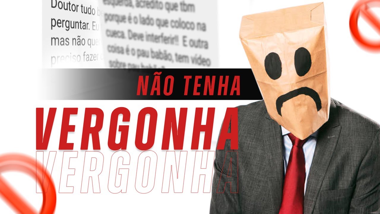 VERGONHA DE IR AO UROLOGISTA? | DR. TIAGO VILELA SANTOS - UROLOGIADF
