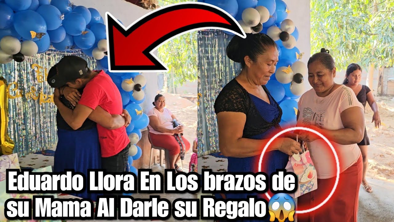Perdoneme Mama Le dijo Eduardo Asu mama y la Sorprendio Con Este Gran Regalo🎁Esto Te ara Llorar😭