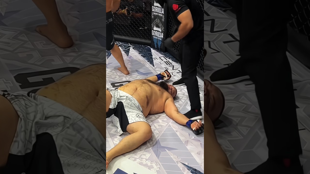 Даниял Т-34 уснул в первом раунде! #Shorts #Даниял #Эльбаев #Т34 #нокаут #бой