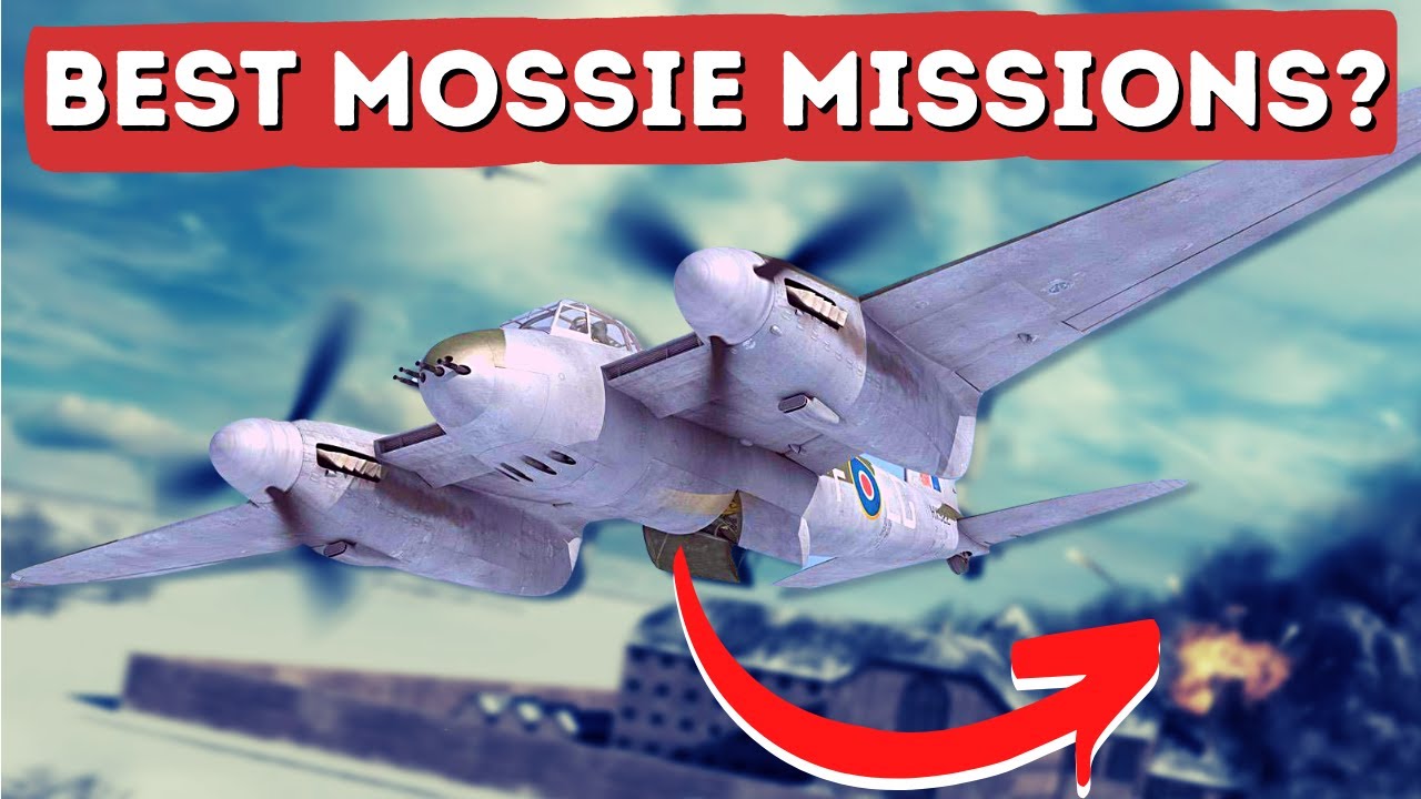 6 самых смелых вылетов самолётов De Havilland Mosquito во Второй мировой войне