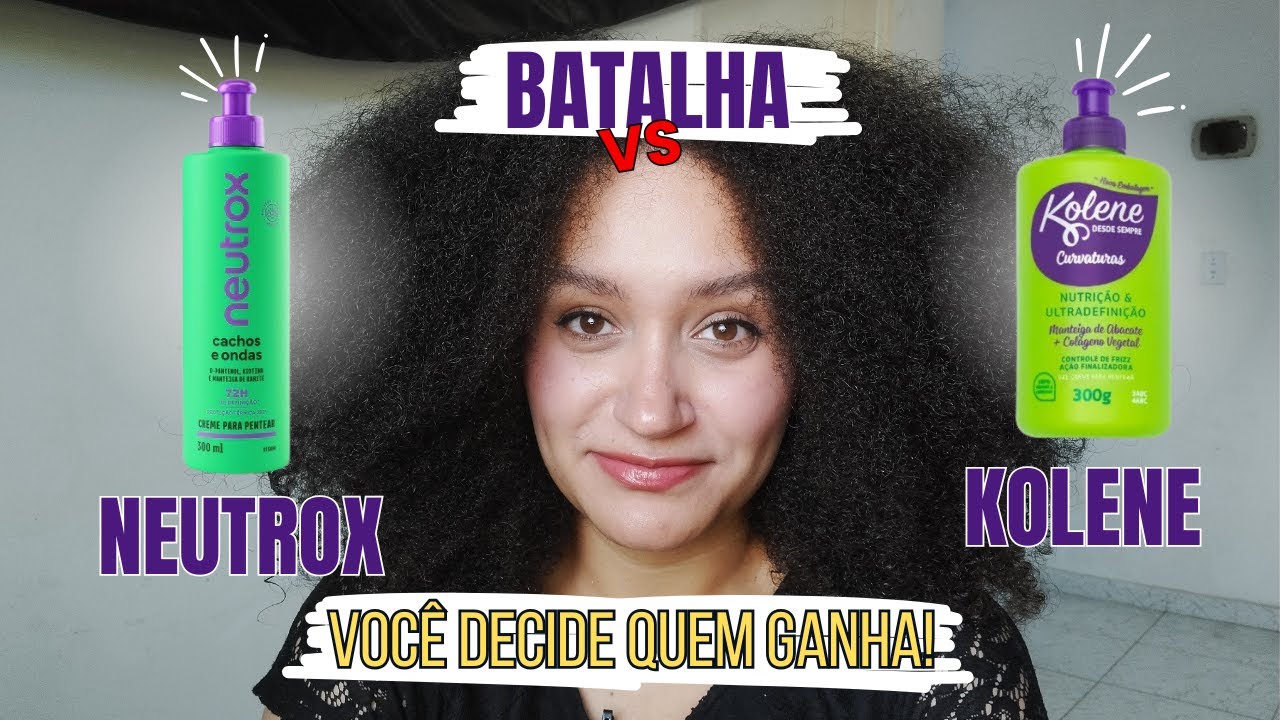 KOLENE CREME EM GEL VS NEUTROX CACHOS E ONDAS - BATALHA