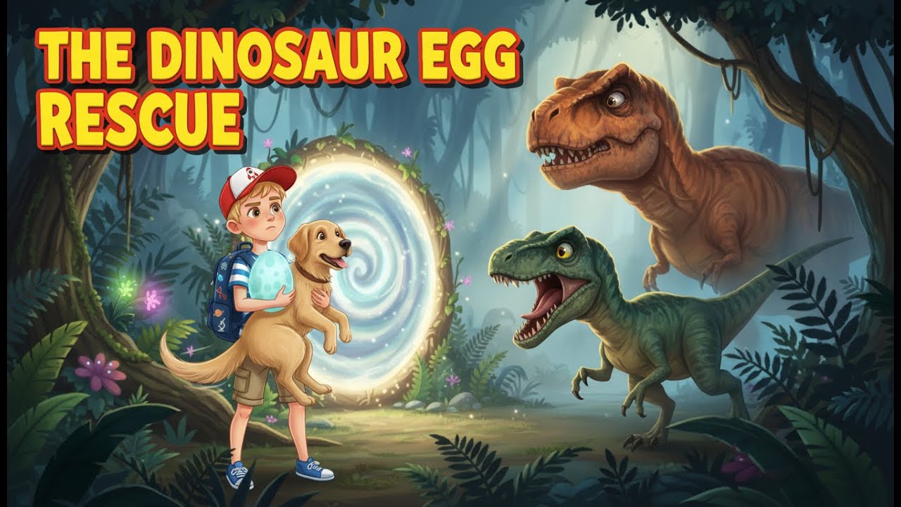THE DINOSAUR EGG RESCUE - 3D Dinosaur Adventure