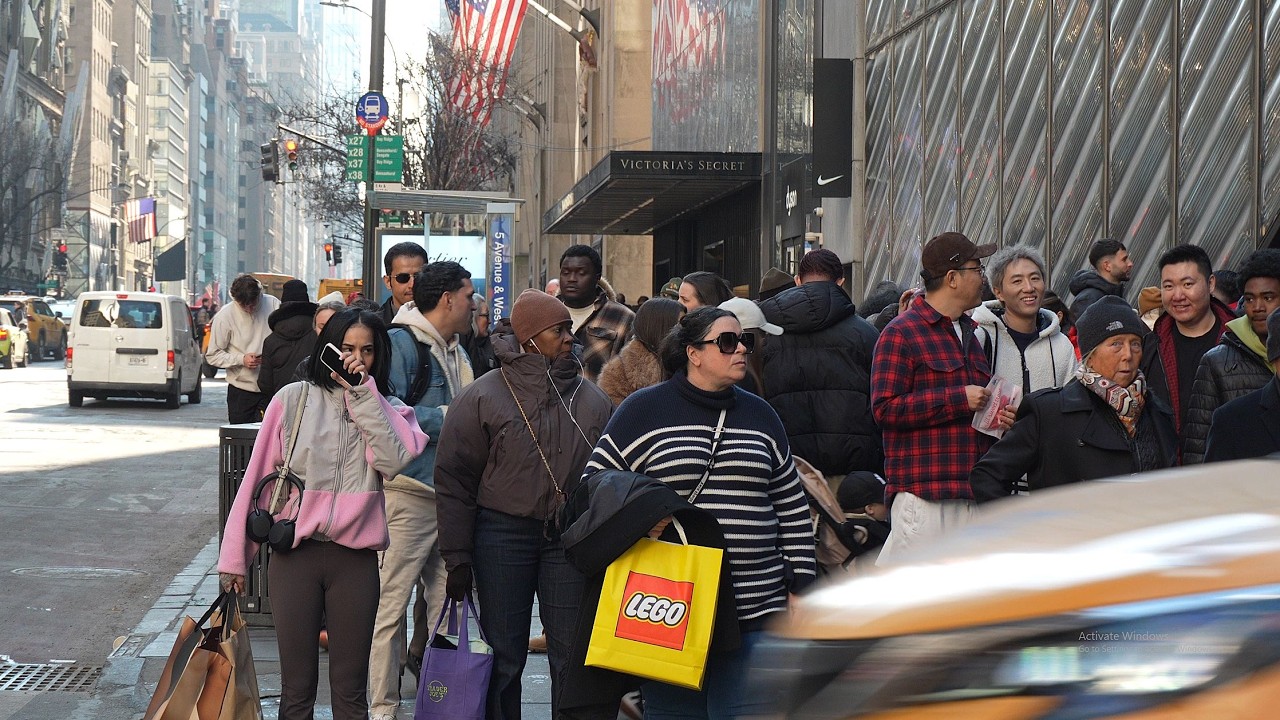 New York Walking Tour | Manhattan Street Walk 4K