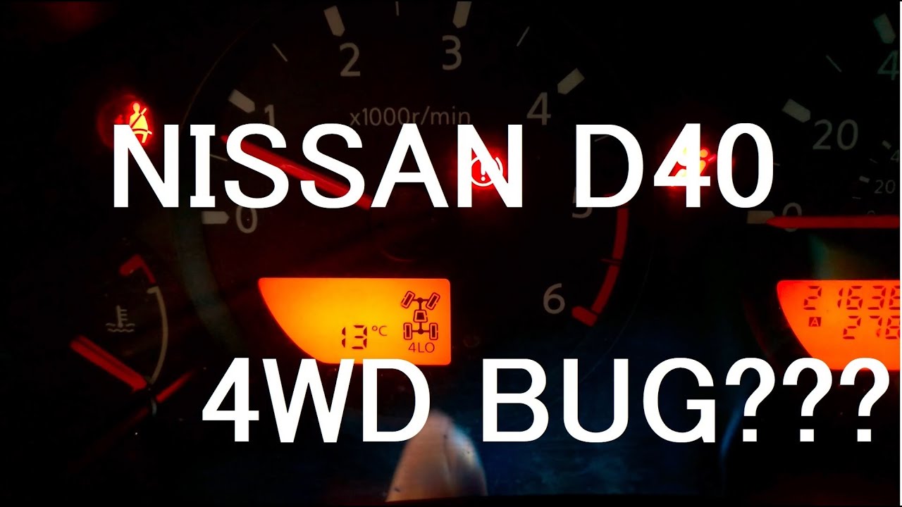 Unikaj tego częstego błędu w Nissanie Navara D40 4WD/4x4!!!