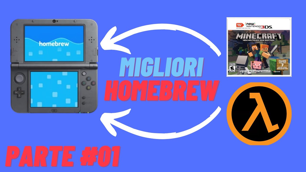I MIGLIORI HOMEBREW E PORT PER NINTENDO 3DS (PARTE #01)!!