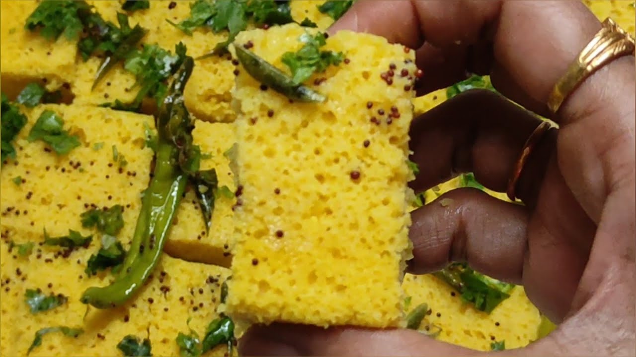 Instant Soft Spongy Nylon Khaman Recipe 🔥| Gujarati Snack ✨| No ENO💫 | Street Style Dhokla at Home 😌