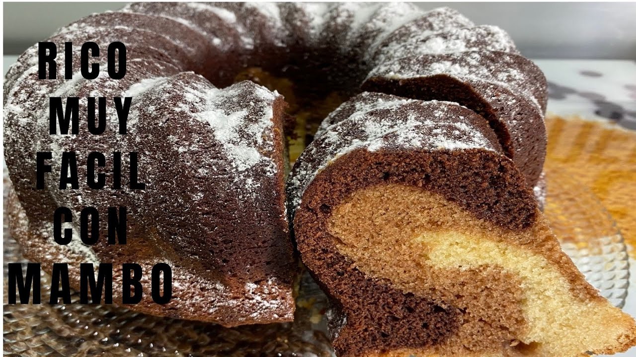 BIZCOCHO TRES CHOCOLATES EN MAMBO!!