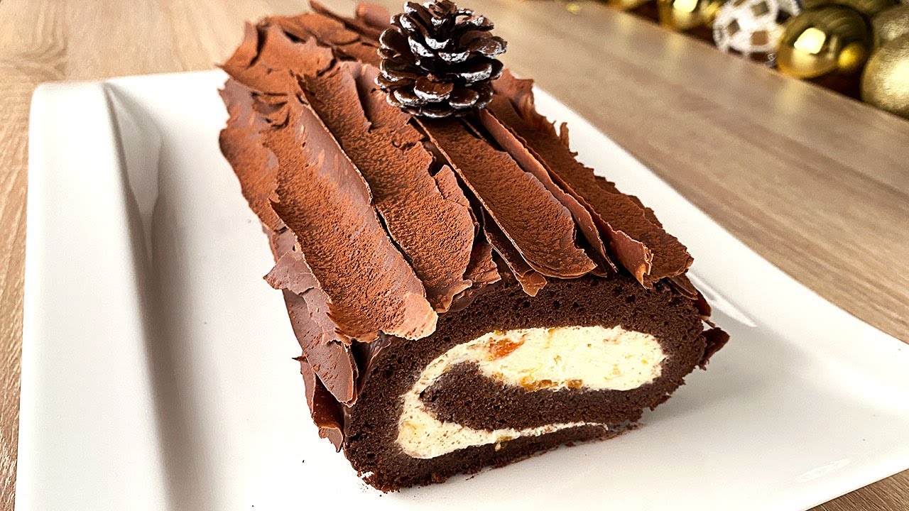 NO paran de pedirme la receta de este TRONCO de Navidad! Se deshace en la boca y es FÁCIL de hacer