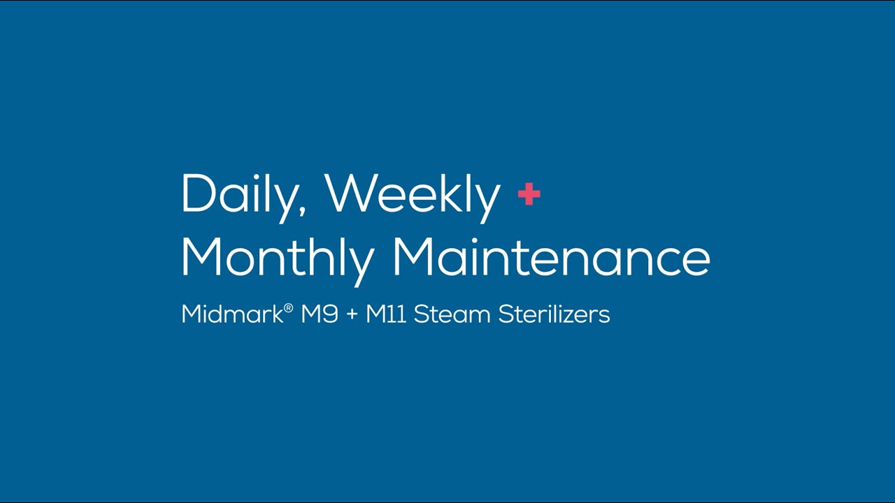 Midmark&reg; Steam Sterilizers Routine Care
