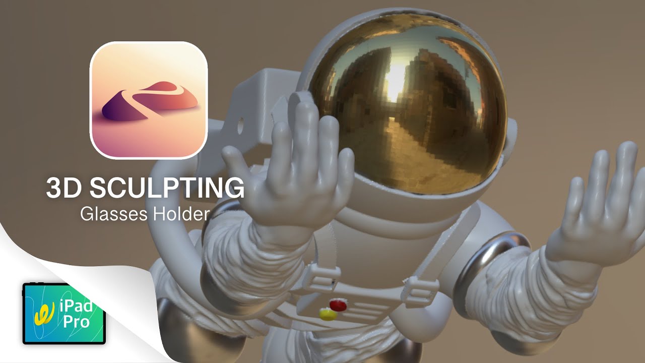 3D Sculpting on iPad Pro